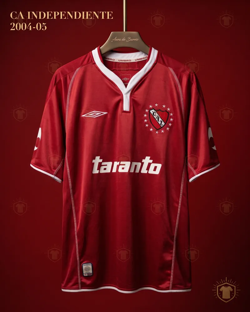 Camiseta local 2004–05 de CA Independiente (recreación)