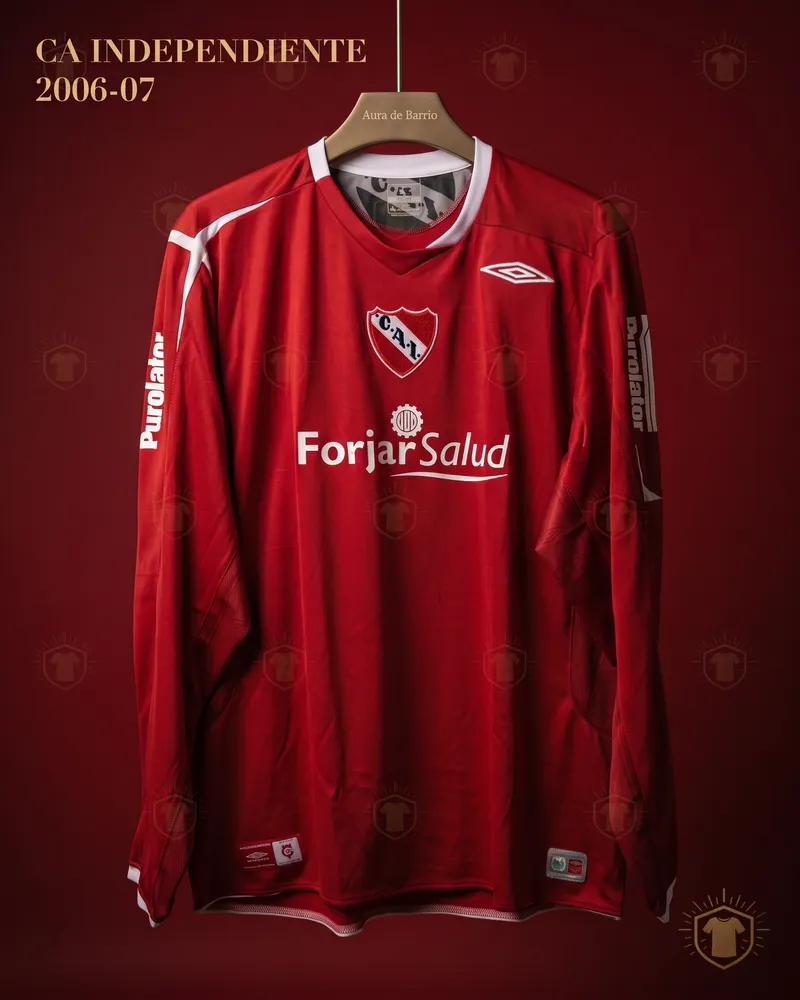 Camiseta local 2006–07 de CA Independiente (recreación)