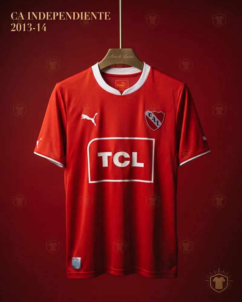 Camiseta local 2013–14 de CA Independiente (recreación)