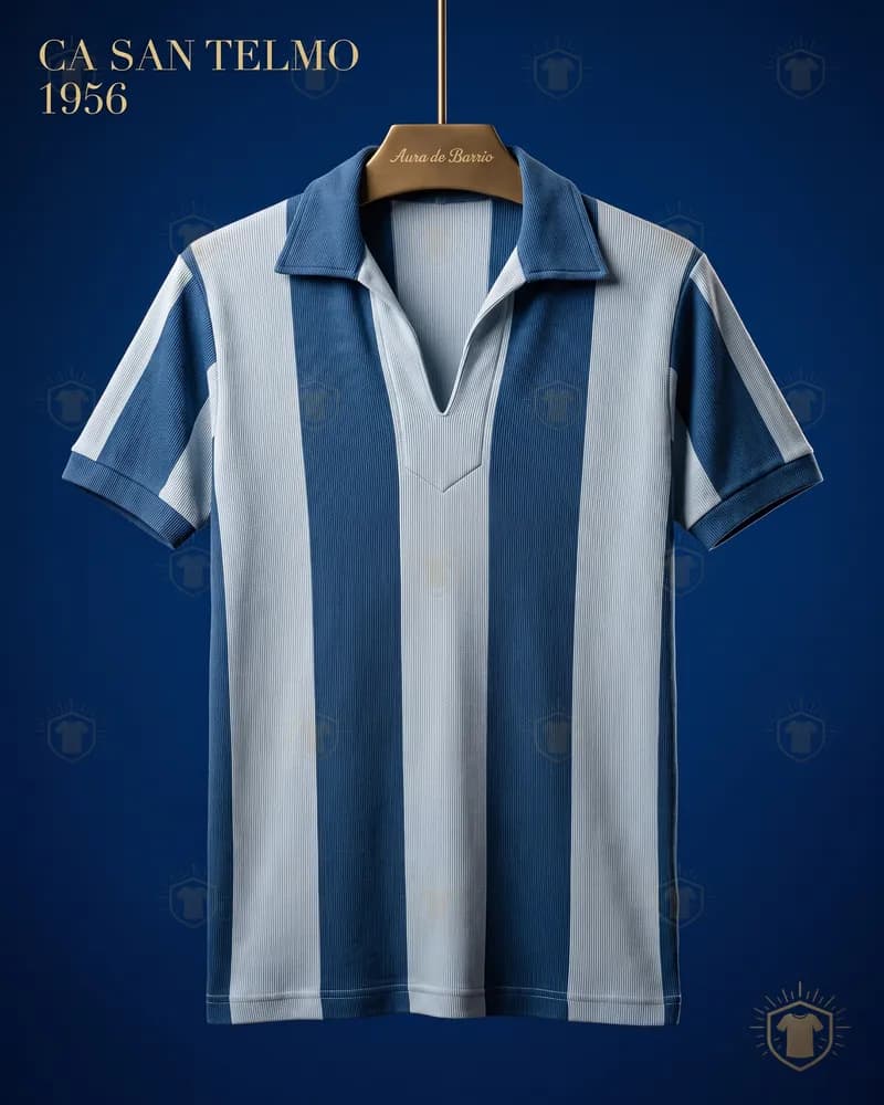 Camiseta local 1956 de CA San Telmo (recreación)