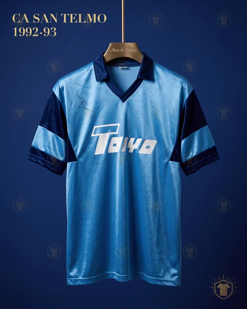 Camiseta local 1992–93 de CA San Telmo (recreación)