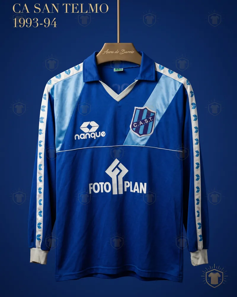 Camiseta local 1993–94 de CA San Telmo (recreación)