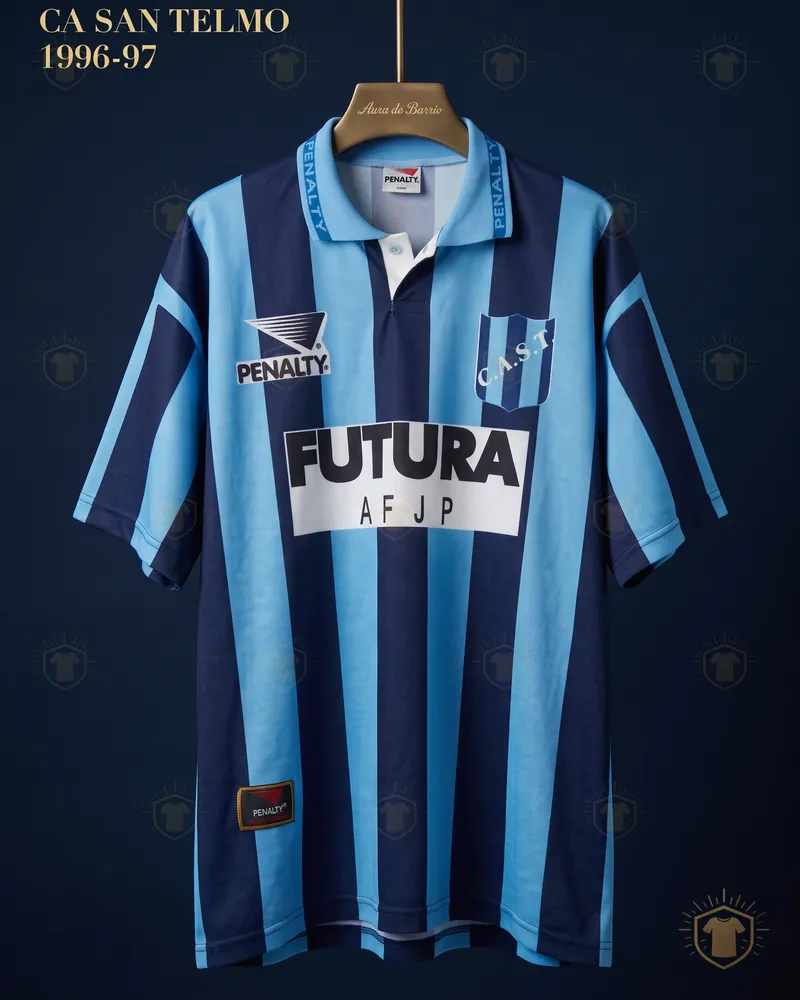 Camiseta local 1996–97 de CA San Telmo (recreación)