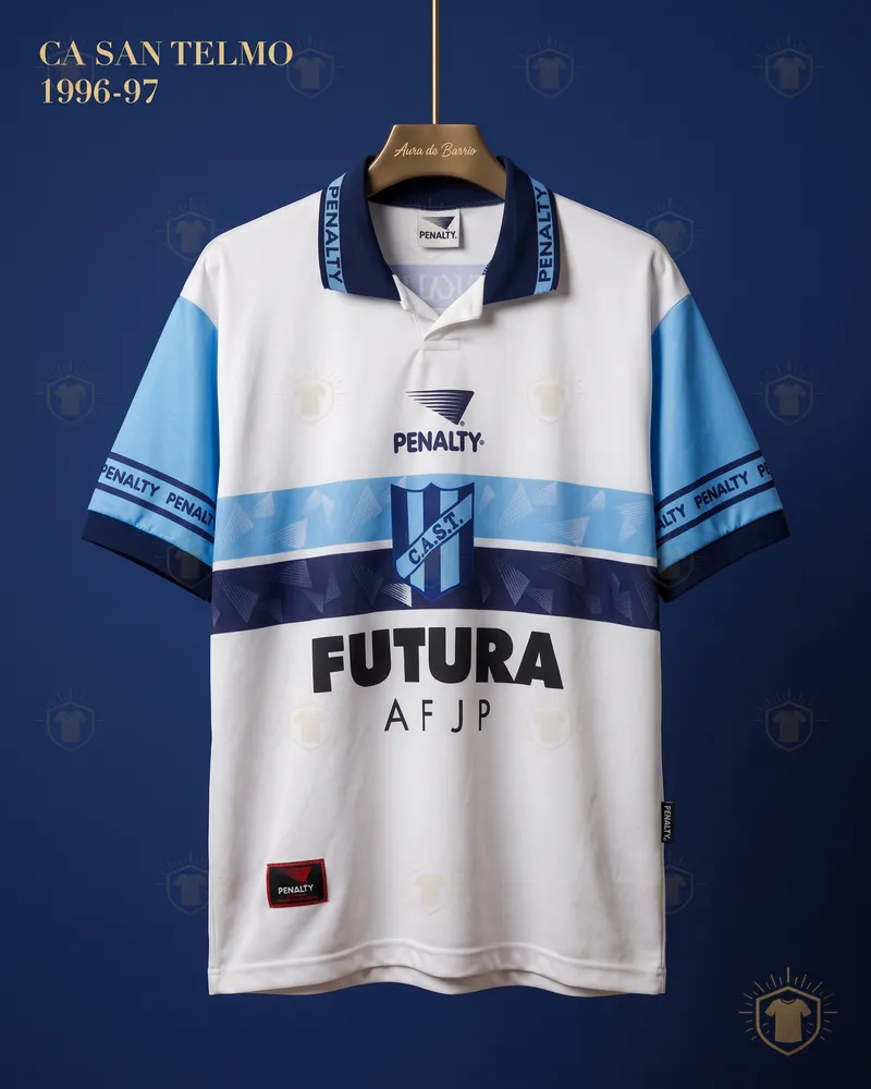 Camiseta visitante 1996–97 de CA San Telmo (recreación)