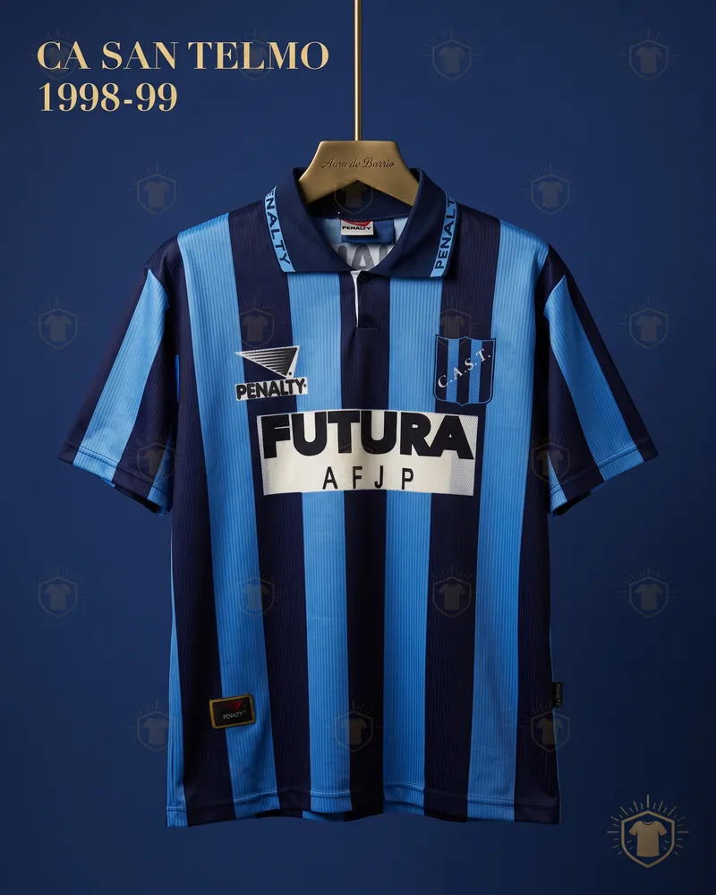 Camiseta local 1998–99 de CA San Telmo (recreación)