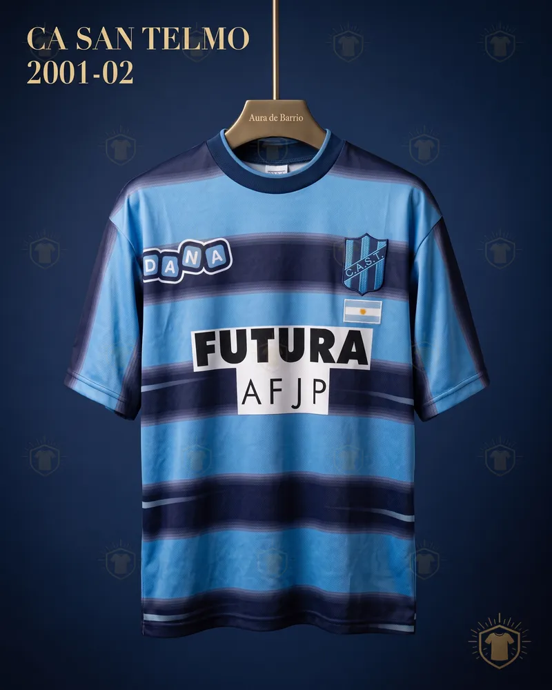 Camiseta local 2001–02 de CA San Telmo (recreación)