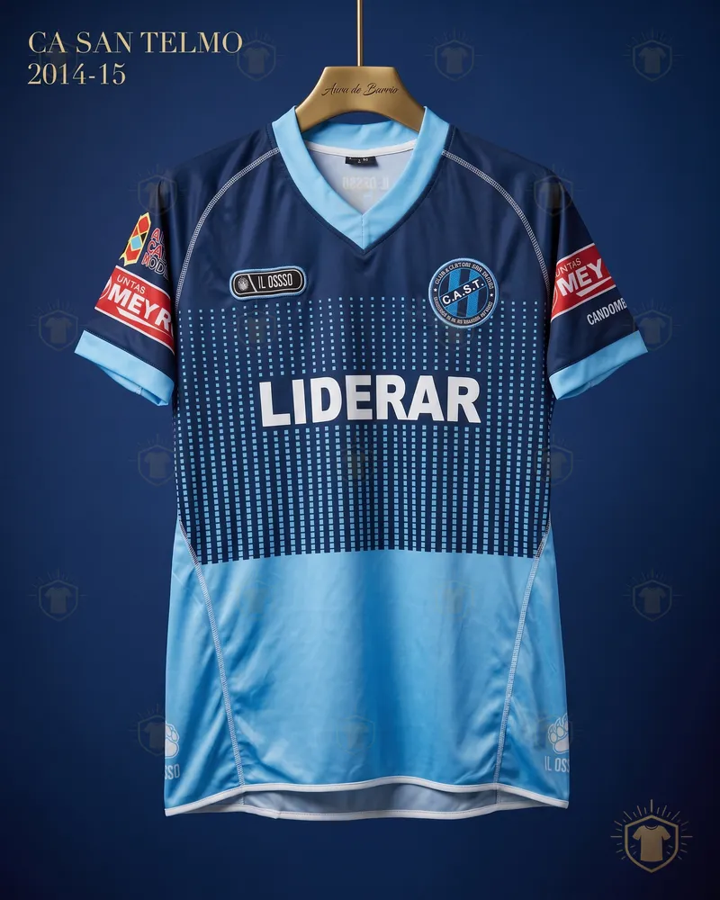 Camiseta local 2014–15 de CA San Telmo (recreación)