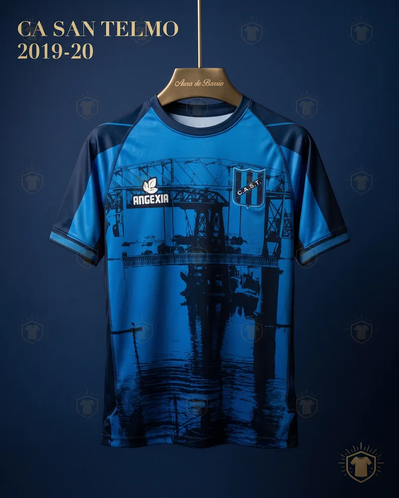 Camiseta local 2019–20 de CA San Telmo (recreación)