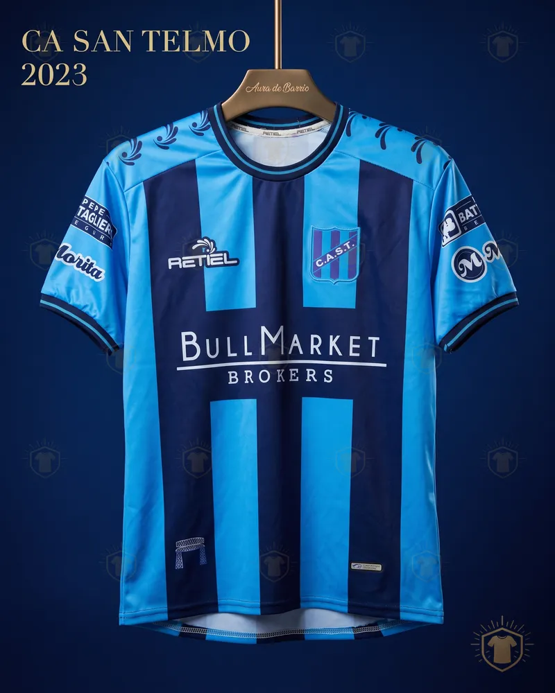 Camiseta local 2023 de CA San Telmo (recreación)