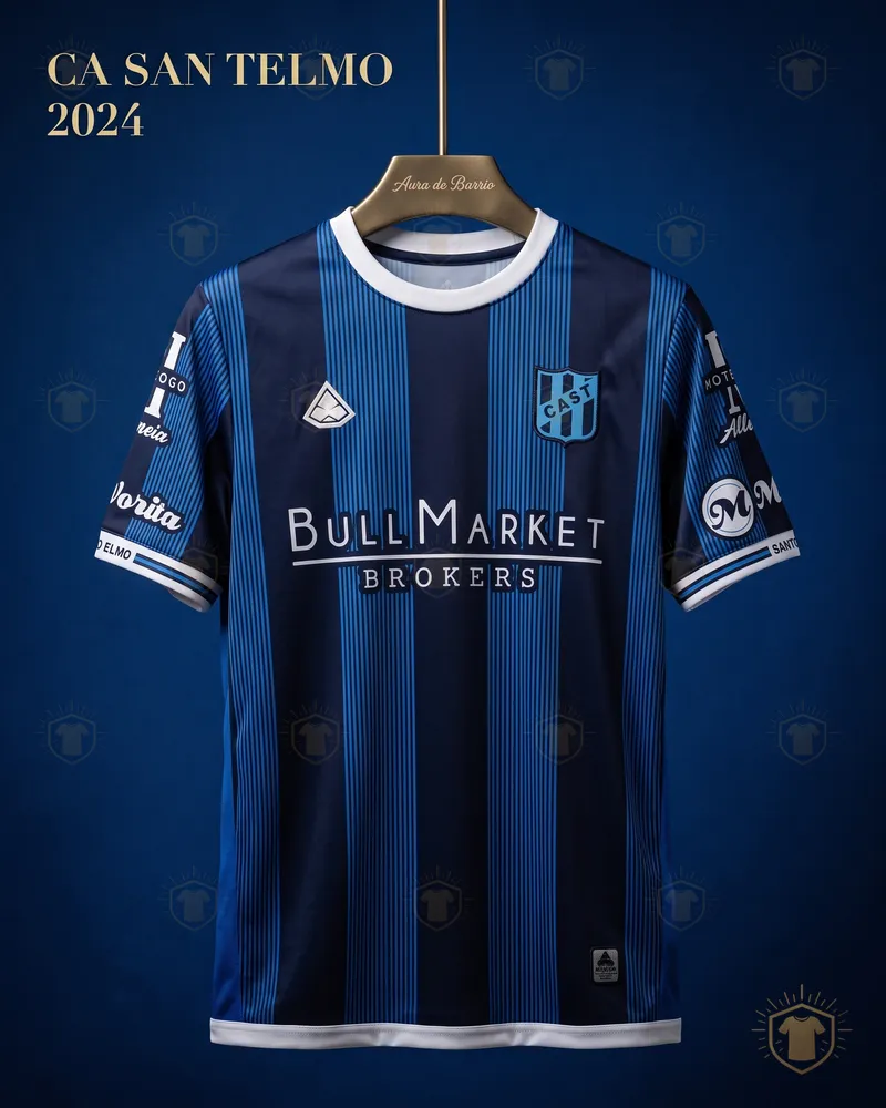 Camiseta local 2024 de CA San Telmo (recreación)