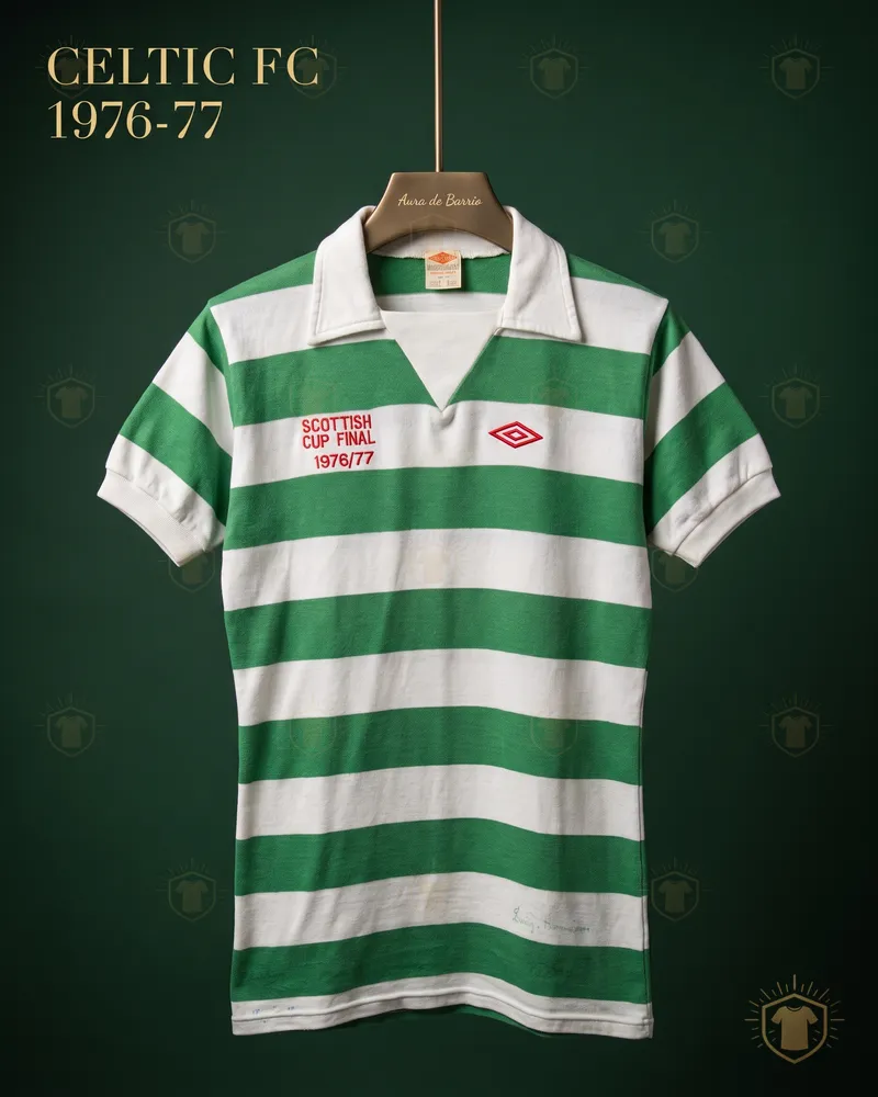 Camiseta local 1976–77 de Celtic (recreación)