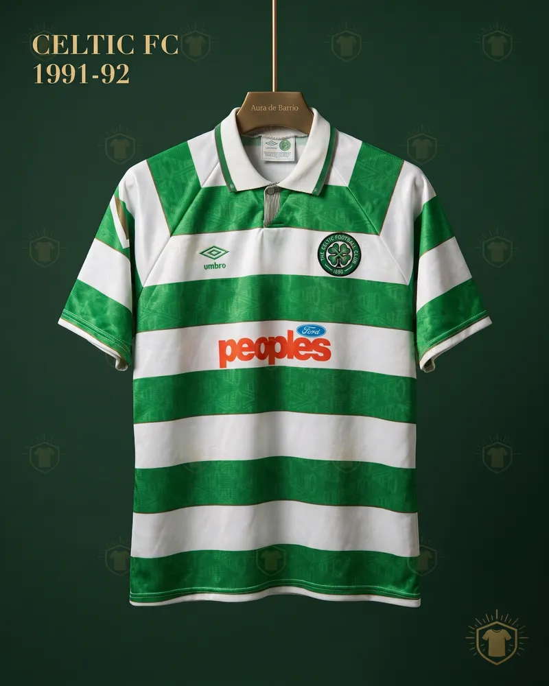 Camiseta local 1991–92 de Celtic (recreación)