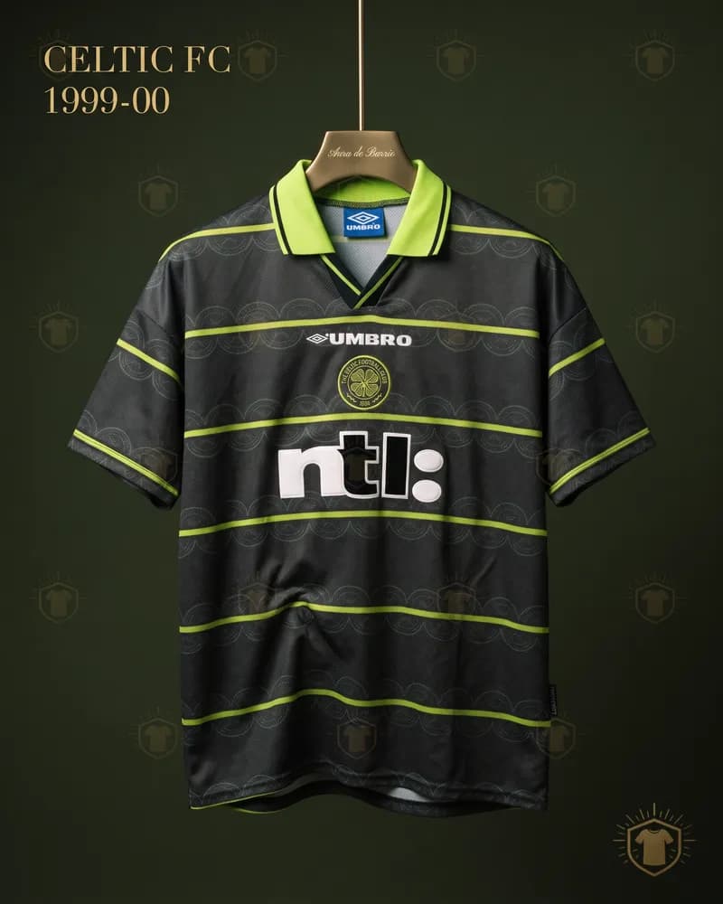 Camiseta visitante 1999–00 de Celtic (recreación)
