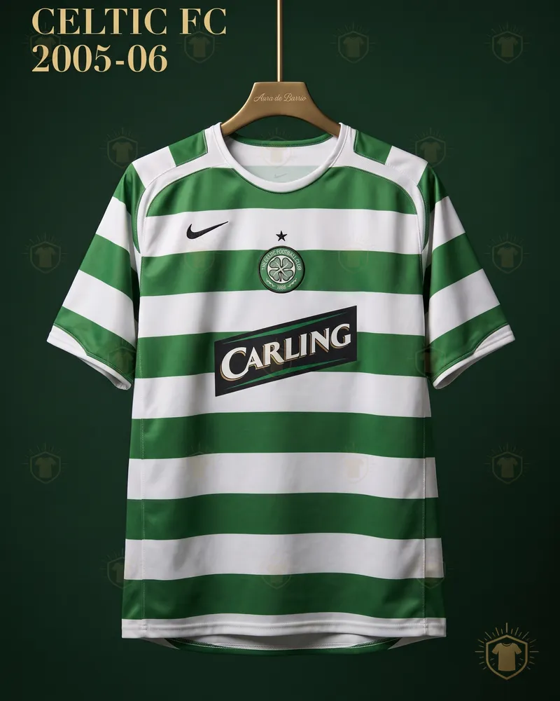 Camiseta local 2005–06 de Celtic (recreación)