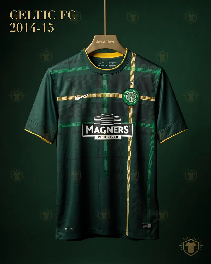 Camiseta visitante 2014–15 de Celtic (recreación)