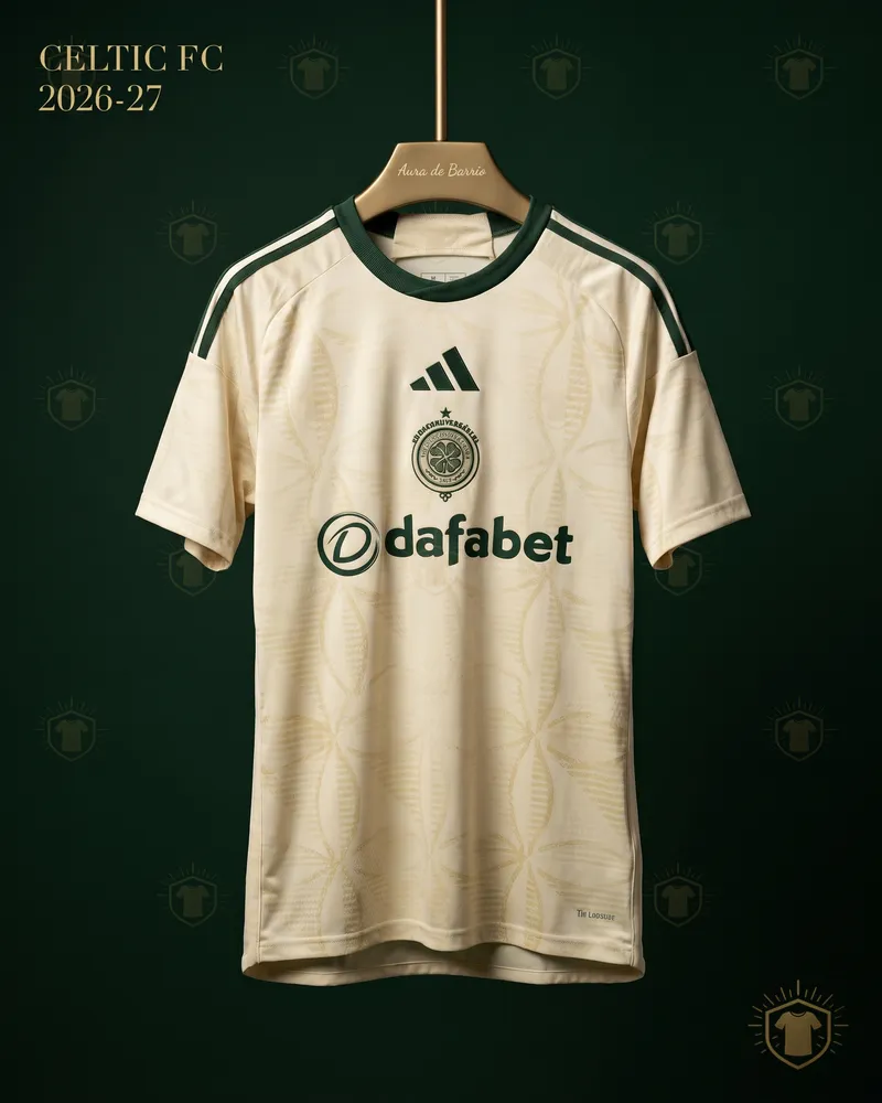 Camiseta tercera 2026–27 de Celtic (recreación)