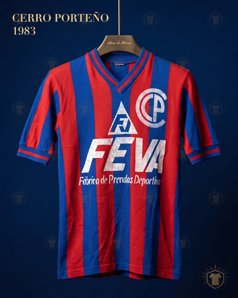 Club Cerro Porteño 1983 home shirt (recreation)