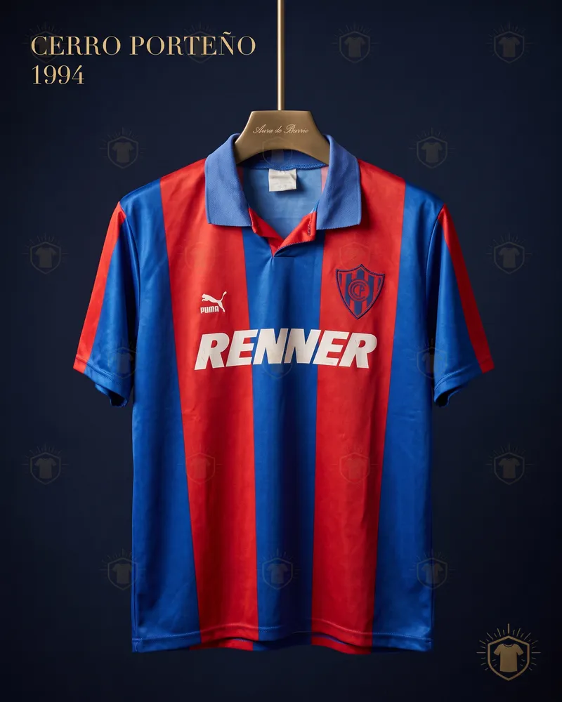 Club Cerro Porteño 1994 home shirt (recreation)