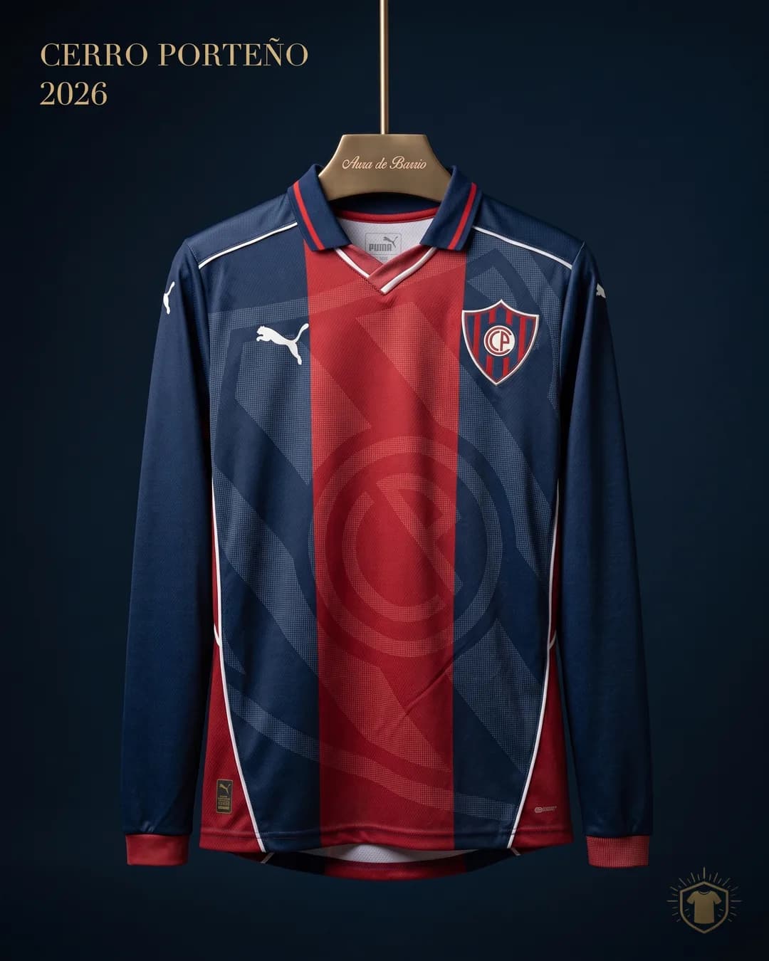 Camiseta especial 2026 de Club Cerro Porteño (recreación)