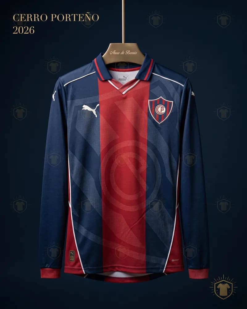 Trikot Spezial 2026 von Club Cerro Porteño (Nachbildung)