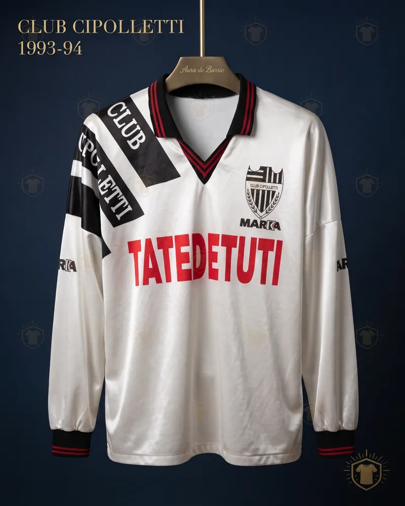 Camiseta local 1993–94 de Club Cipolletti (recreación)