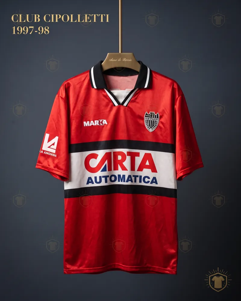 Camiseta local 1997–98 de Club Cipolletti (recreación)