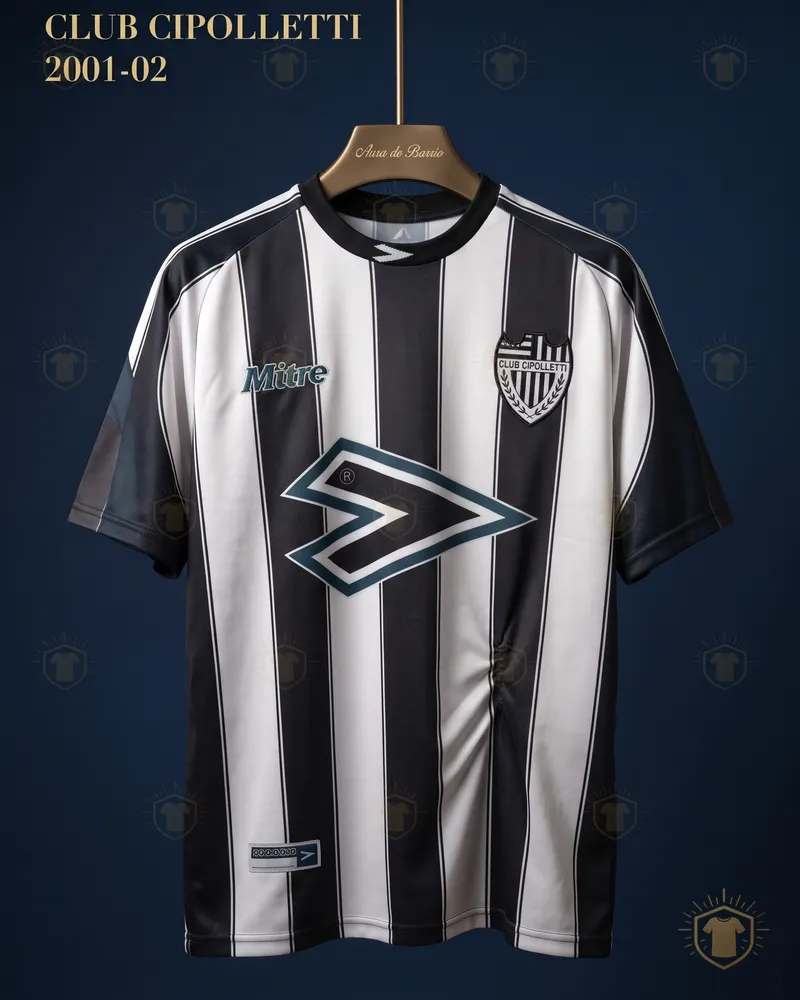 Camiseta local 2001–02 de Club Cipolletti (recreación)