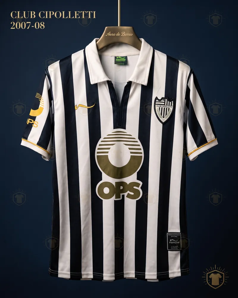 Camiseta local 2007–08 de Club Cipolletti (recreación)