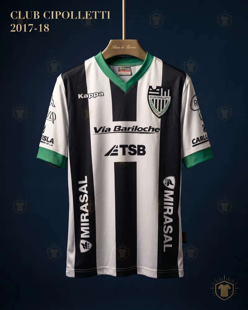 Camiseta local 2017–18 de Club Cipolletti (recreación)
