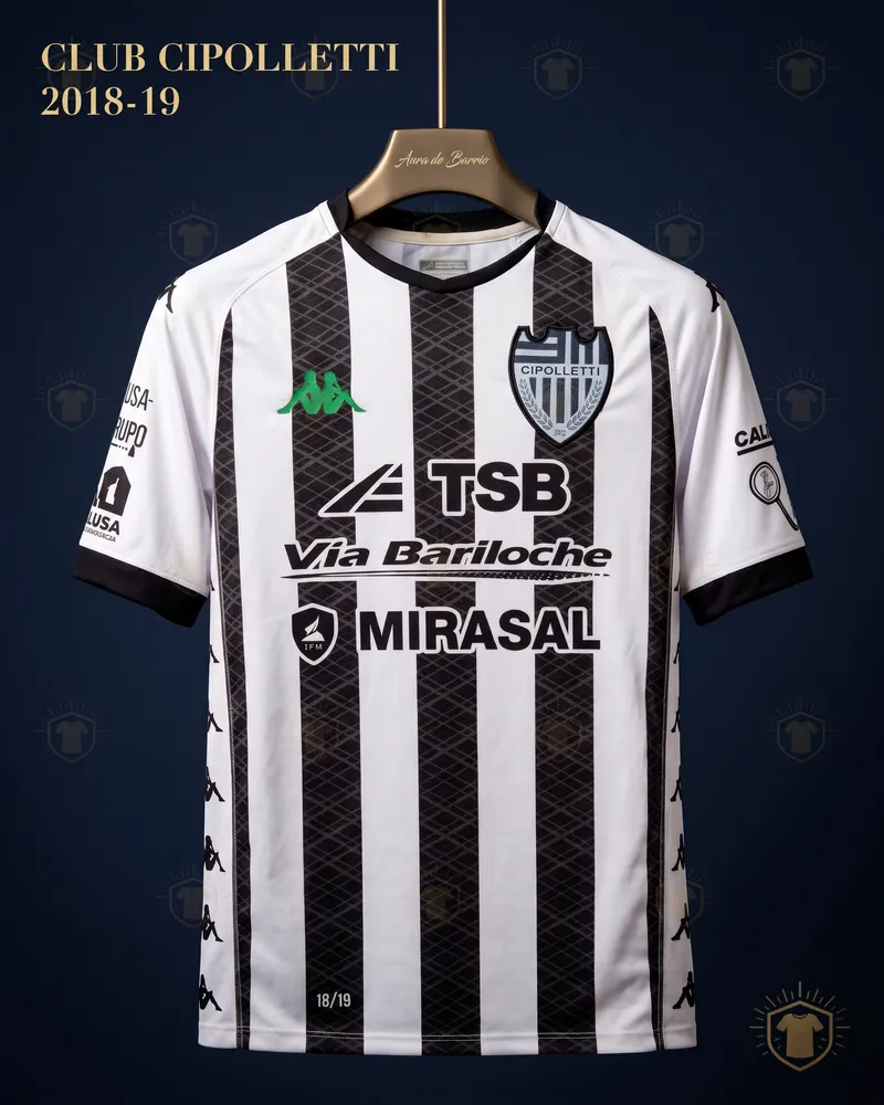 Camiseta local 2018–19 de Club Cipolletti (recreación)