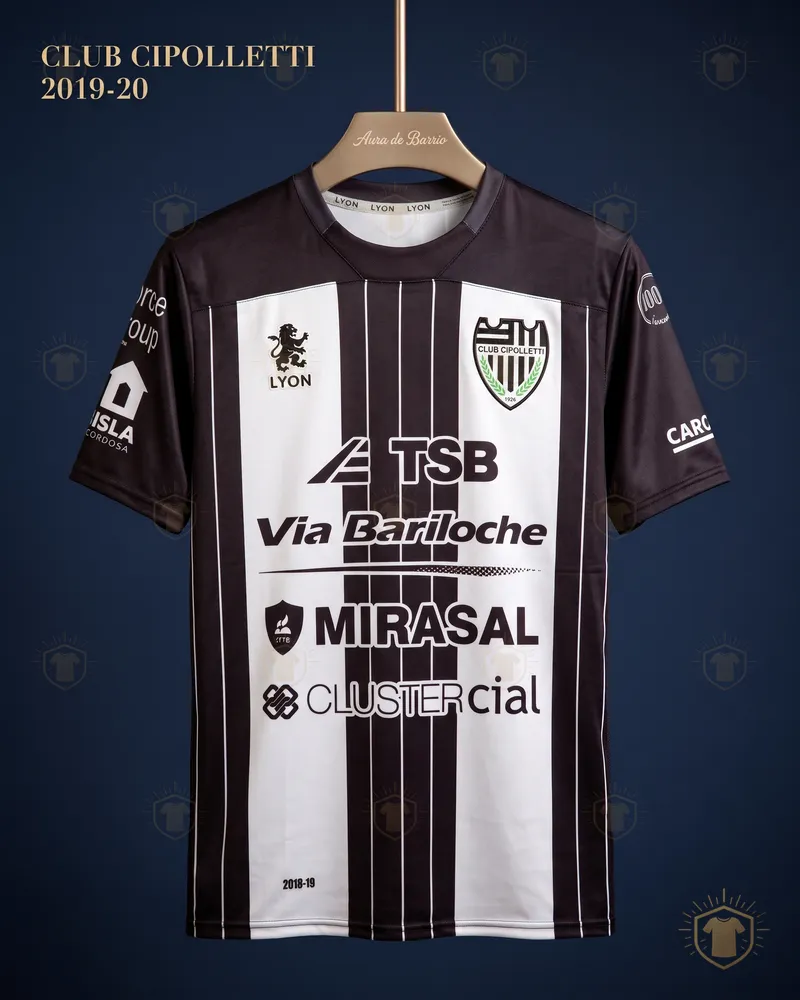 Camiseta local 2019–20 de Club Cipolletti (recreación)