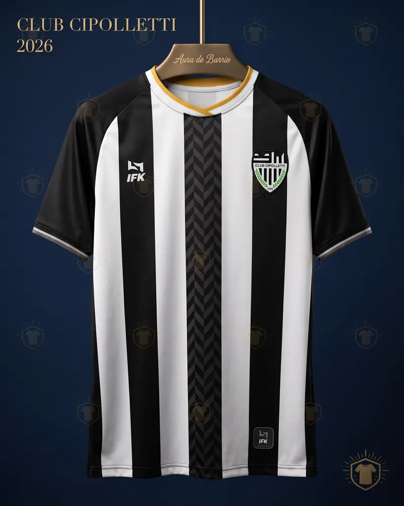 Camiseta local 2026 de Club Cipolletti (recreación)