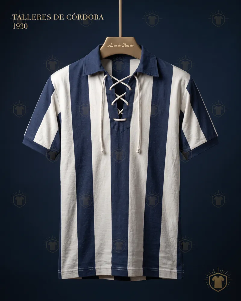 Camiseta local 1930 de Club Atlético Talleres de Córdoba (recreación)