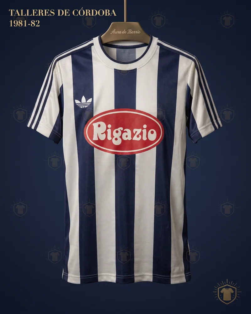 Camiseta local 1981–82 de Club Atlético Talleres de Córdoba (recreación)
