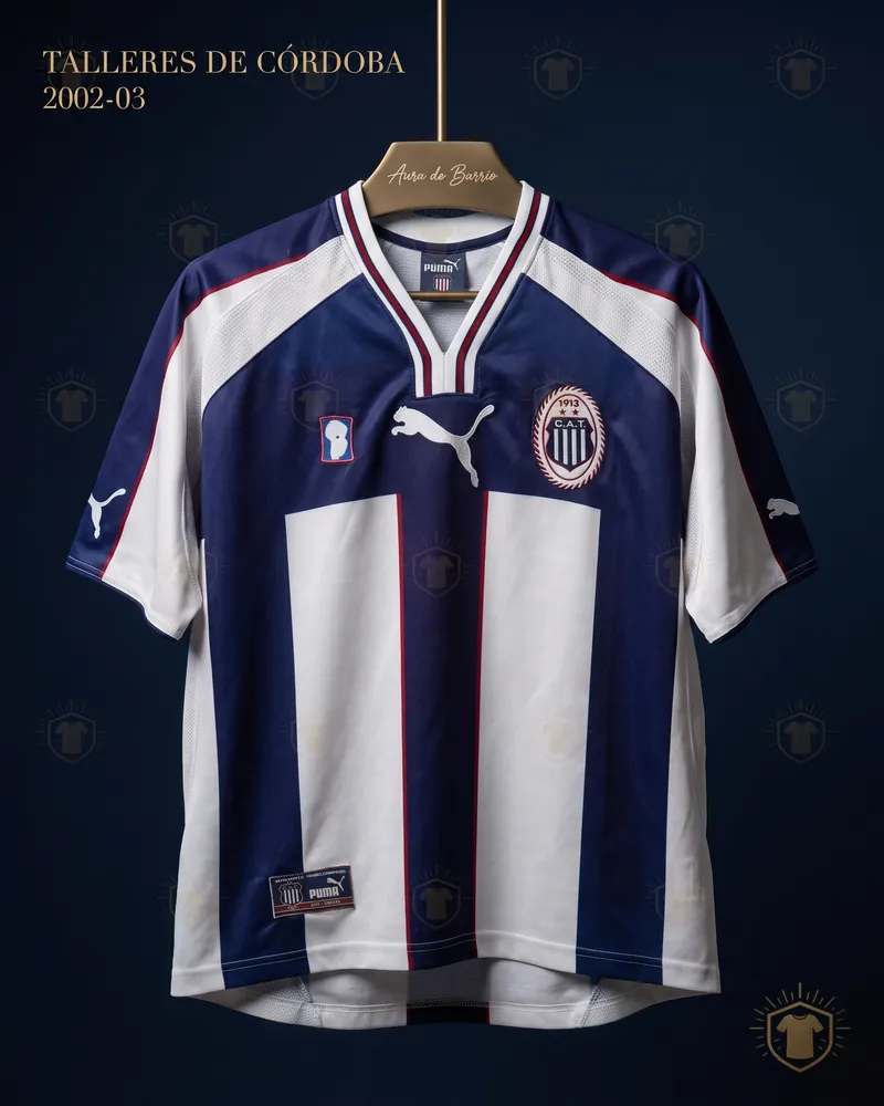 Camiseta local 2002–03 de Club Atlético Talleres de Córdoba (recreación)
