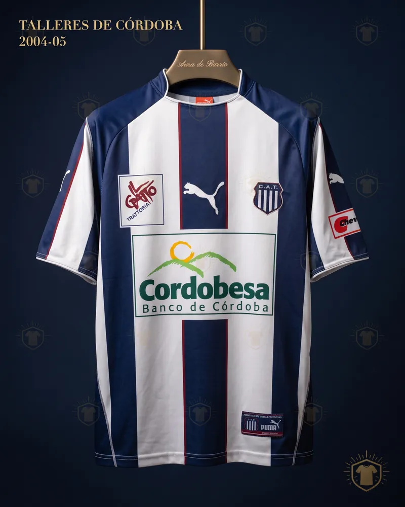 Camiseta local 2004–05 de Club Atlético Talleres de Córdoba (recreación)