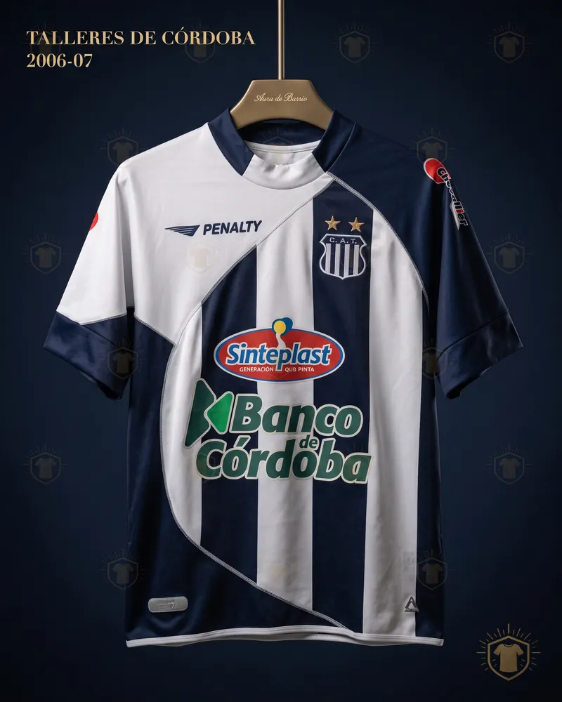 Camiseta local 2006–07 de Club Atlético Talleres de Córdoba (recreación)