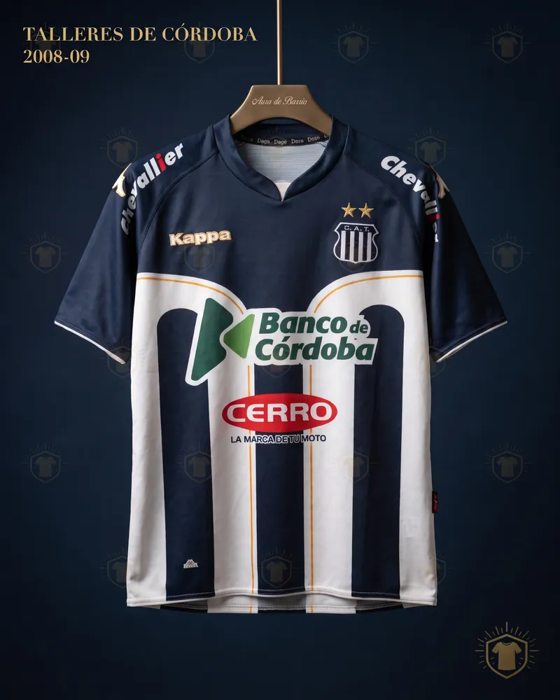 Camiseta local 2008–09 de Club Atlético Talleres de Córdoba (recreación)