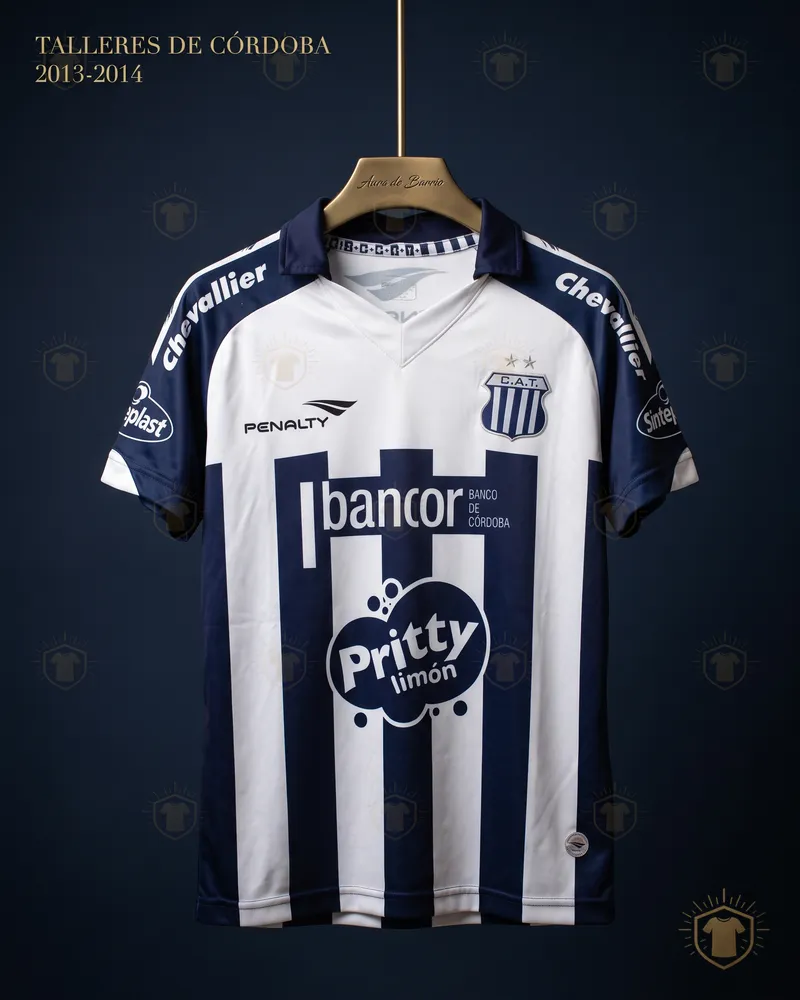 Camiseta local 2013–14 de Club Atlético Talleres de Córdoba (recreación)