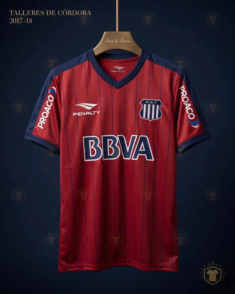 Camiseta tercera 2017–18 de Club Atlético Talleres de Córdoba (recreación)