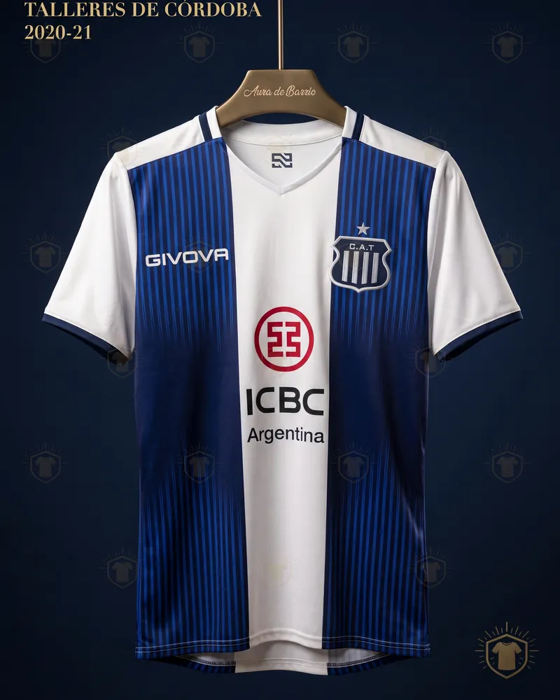 Camiseta local 2020–21 de Club Atlético Talleres de Córdoba (recreación)