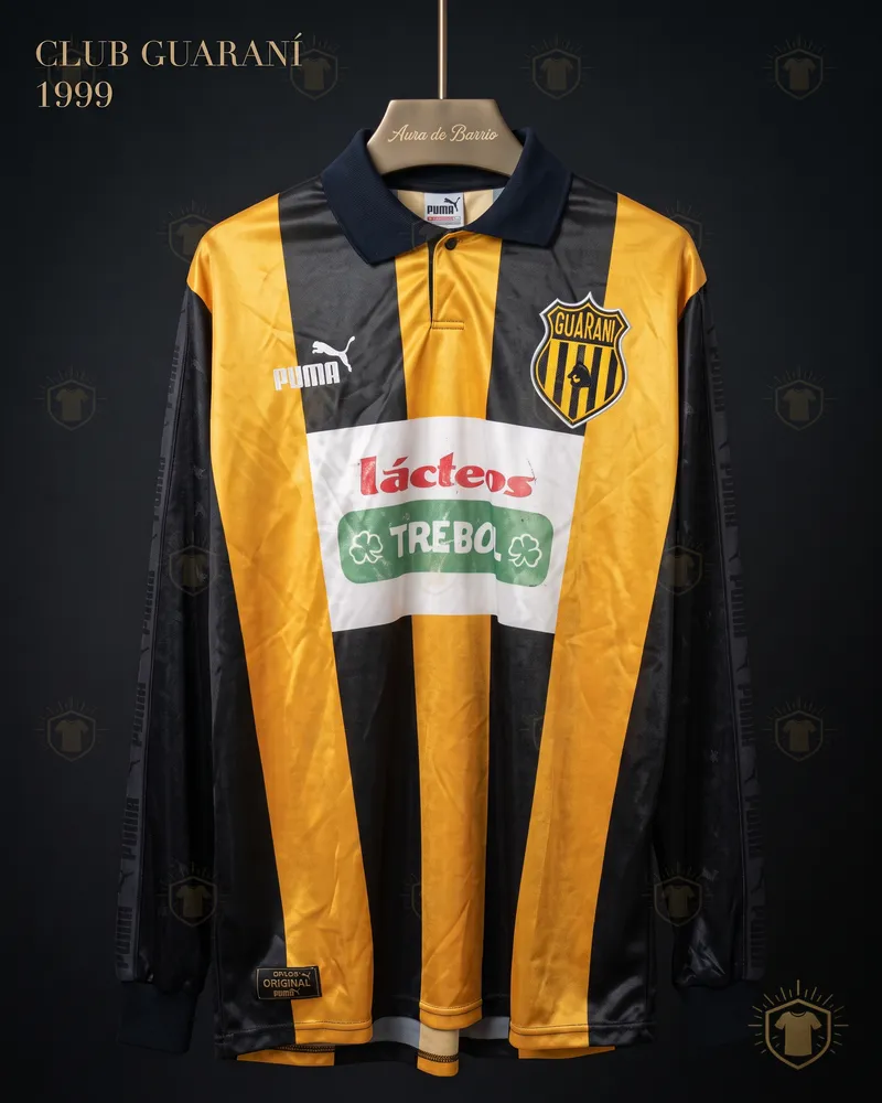 Camiseta local 1999 de Club Guarani (recreación)