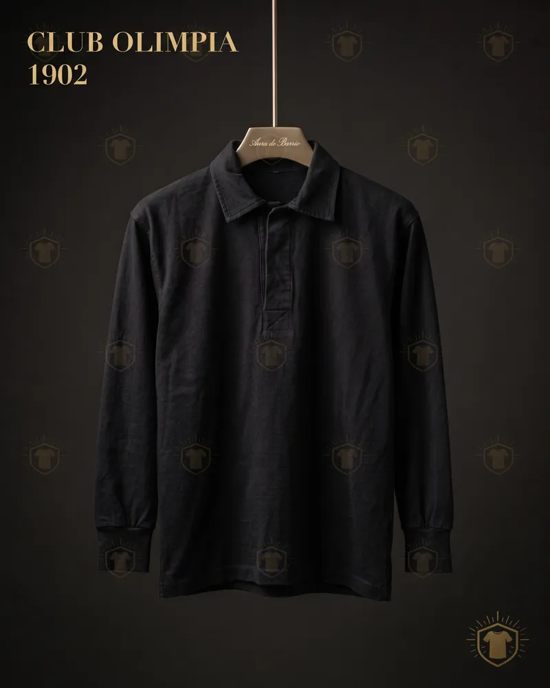 Camiseta local 1902 de Club Olimpia (recreación)