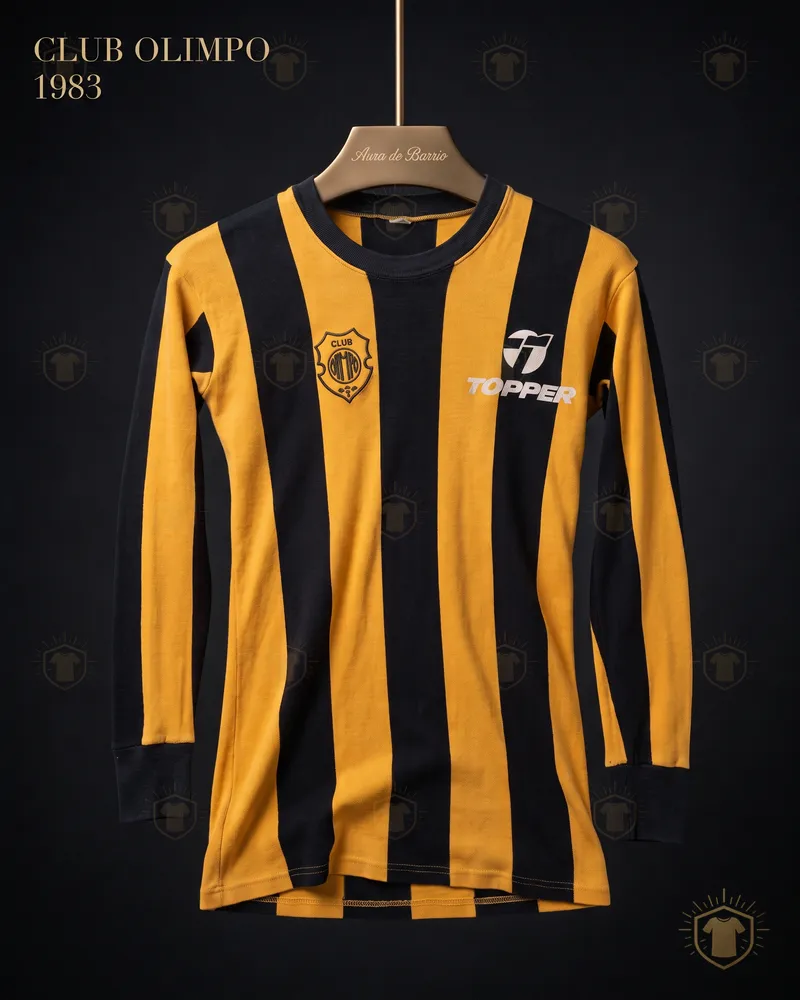 Camiseta local 1983 de Club Olimpo (recreación)