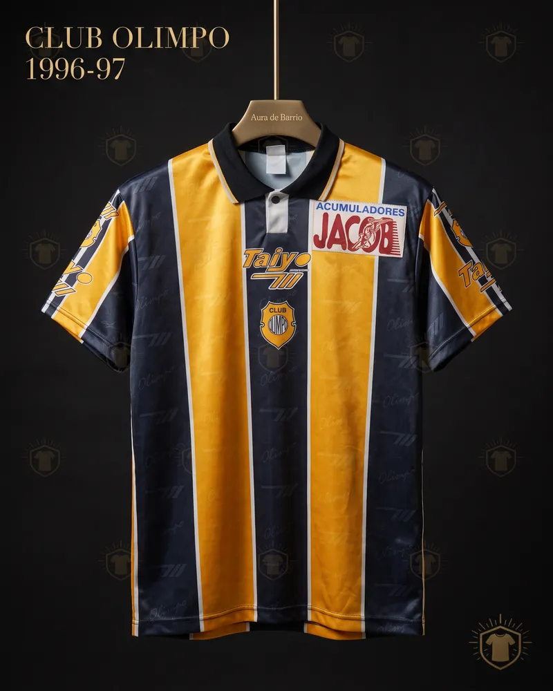 Camiseta local 1996–97 de Club Olimpo (recreación)