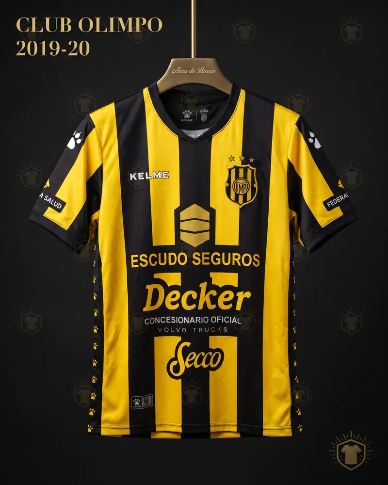 Camiseta local 2019–20 de Club Olimpo (recreación)
