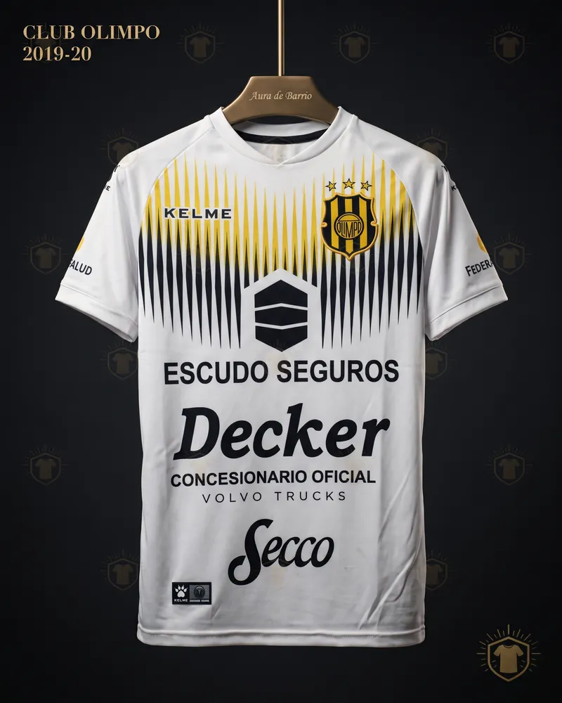 Camiseta visitante 2019–20 de Club Olimpo (recreación)
