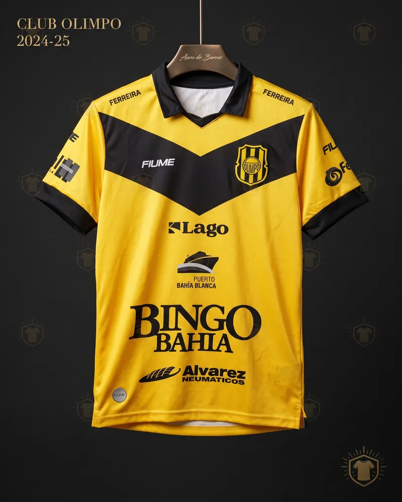 Camiseta visitante 2024–25 de Club Olimpo (recreación)