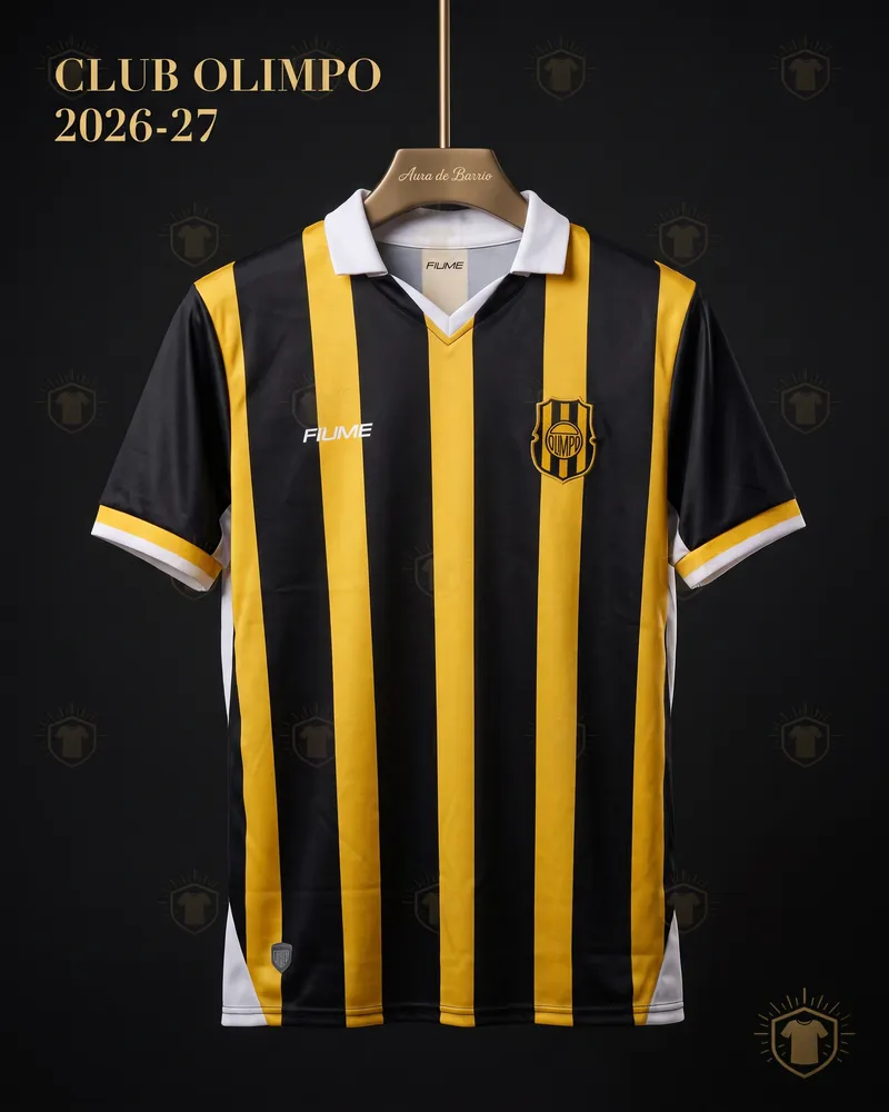 Camiseta local 2026–27 de Club Olimpo (recreación)