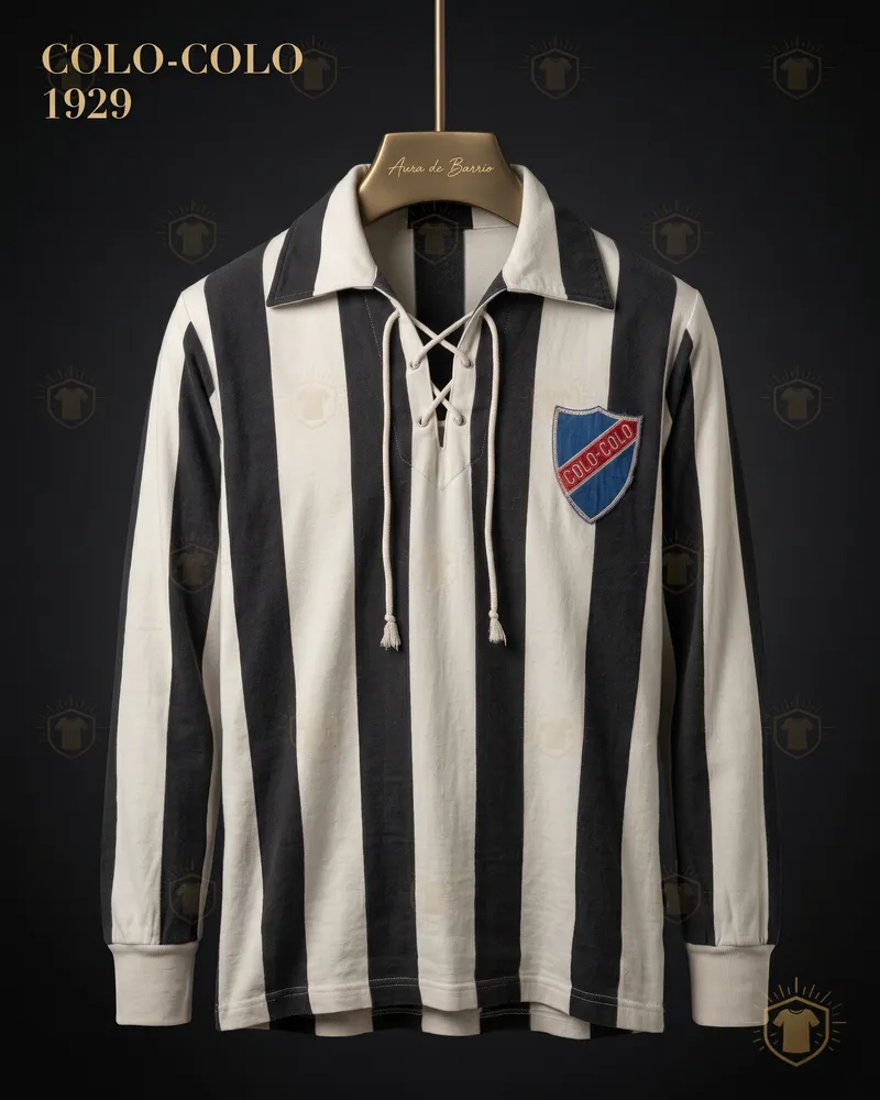 Camiseta local 1929 de Colo-Colo (recreación)